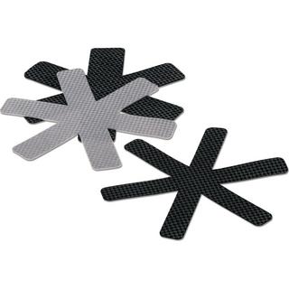 Kela Pfannenschutz Amparo Grau Schwarz 3 Stück  