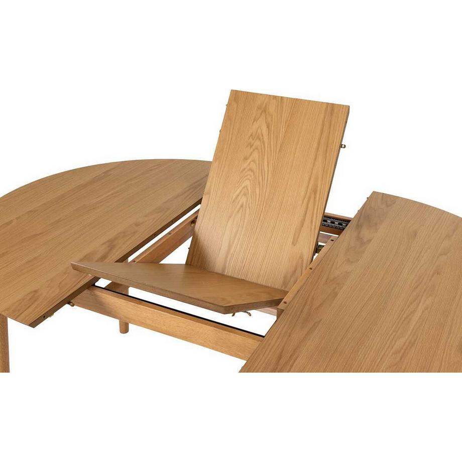 mutoni Table de salle à manger Retro nature extensible 154  