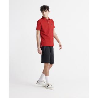 Superdry  piqué-poloshirt aus bio-baumwolle 