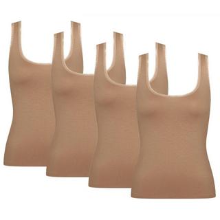 sloggi  4er Pack Go - Tanktop - Unterhemd 