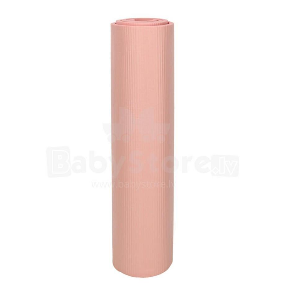 B2X  Tapis d'exercice de yoga épais 185x80x1,5 cm rose 