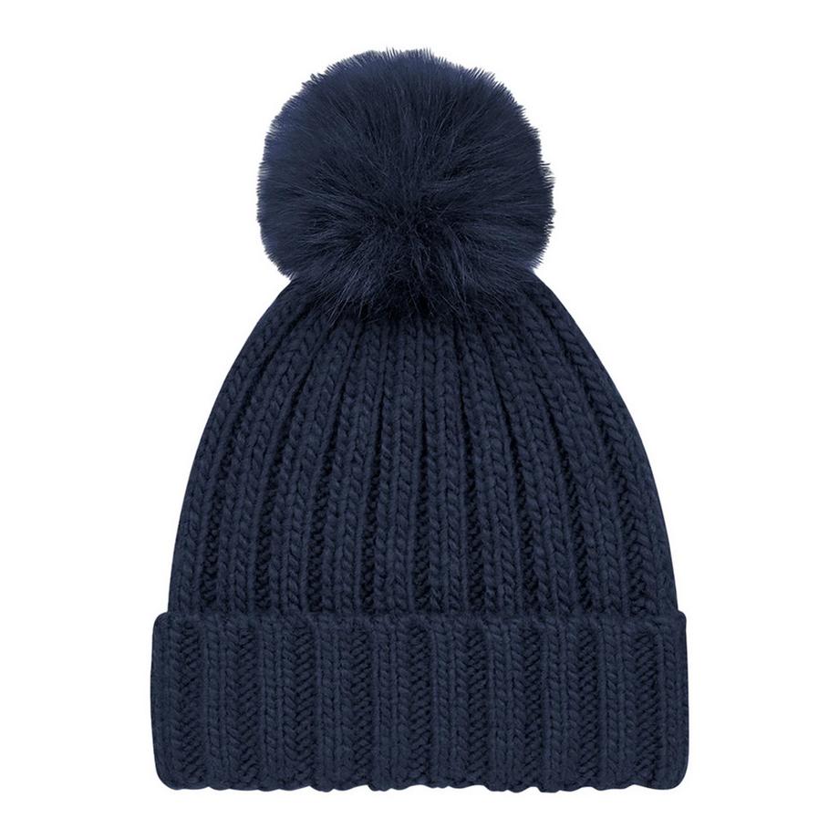 Beechfield Bonnet Verbier à Pompon  