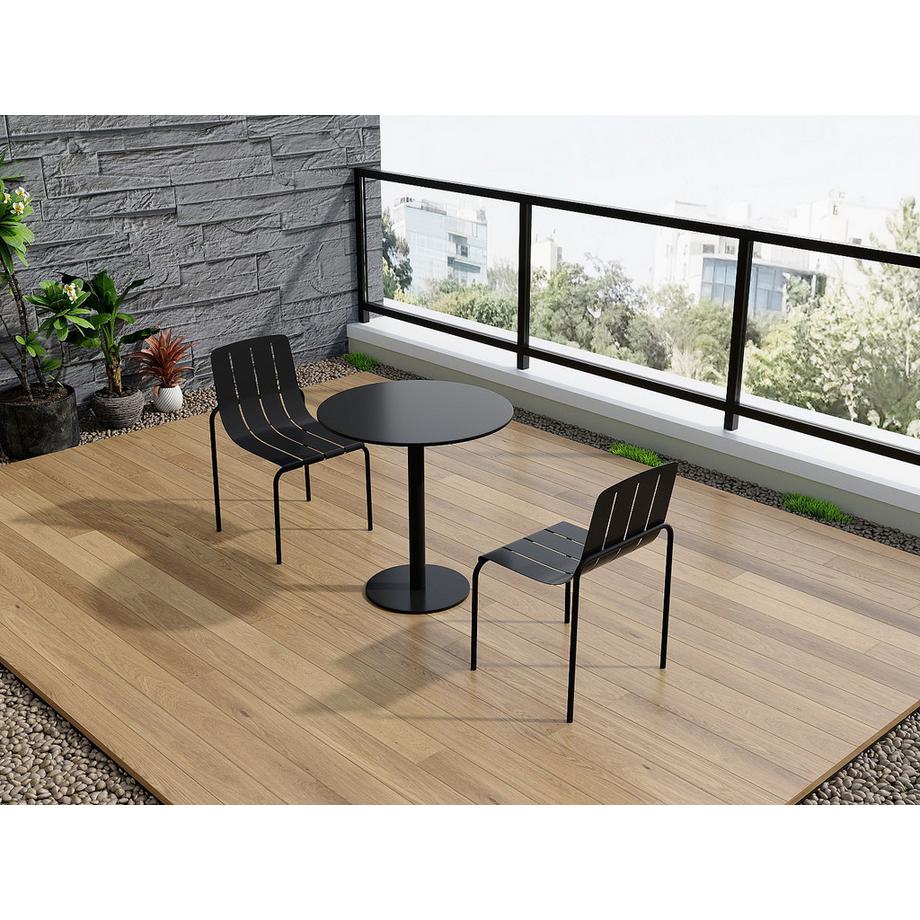 Vente-unique Gartenstuhl BALVORA  