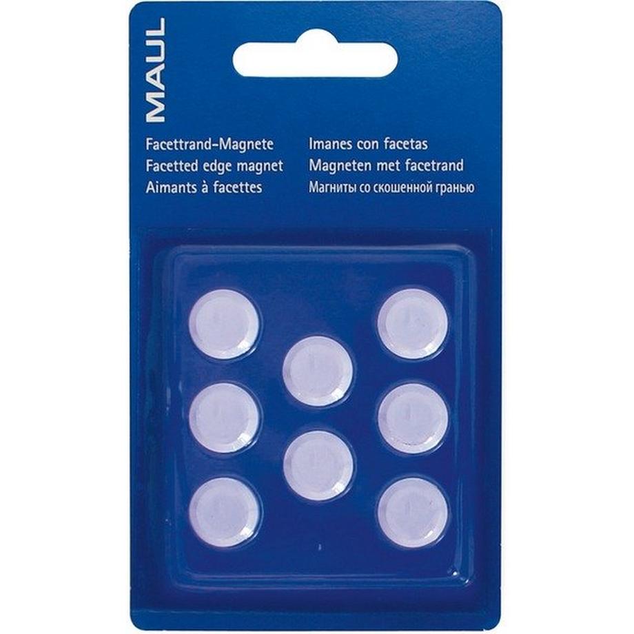 Maul  MAUL Magnete 15mm 6175202 weiss 8 Stück 