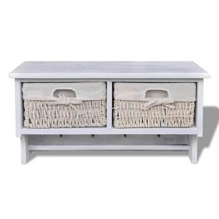 VidaXL Wandgarderobe holz  