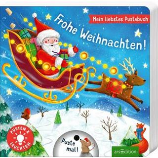 Mein liebstes Pustebuch - Frohe Weihnachten! Höck, Maria; Szmidt, Aleksandra (Illustrationen) Couverture rigide 