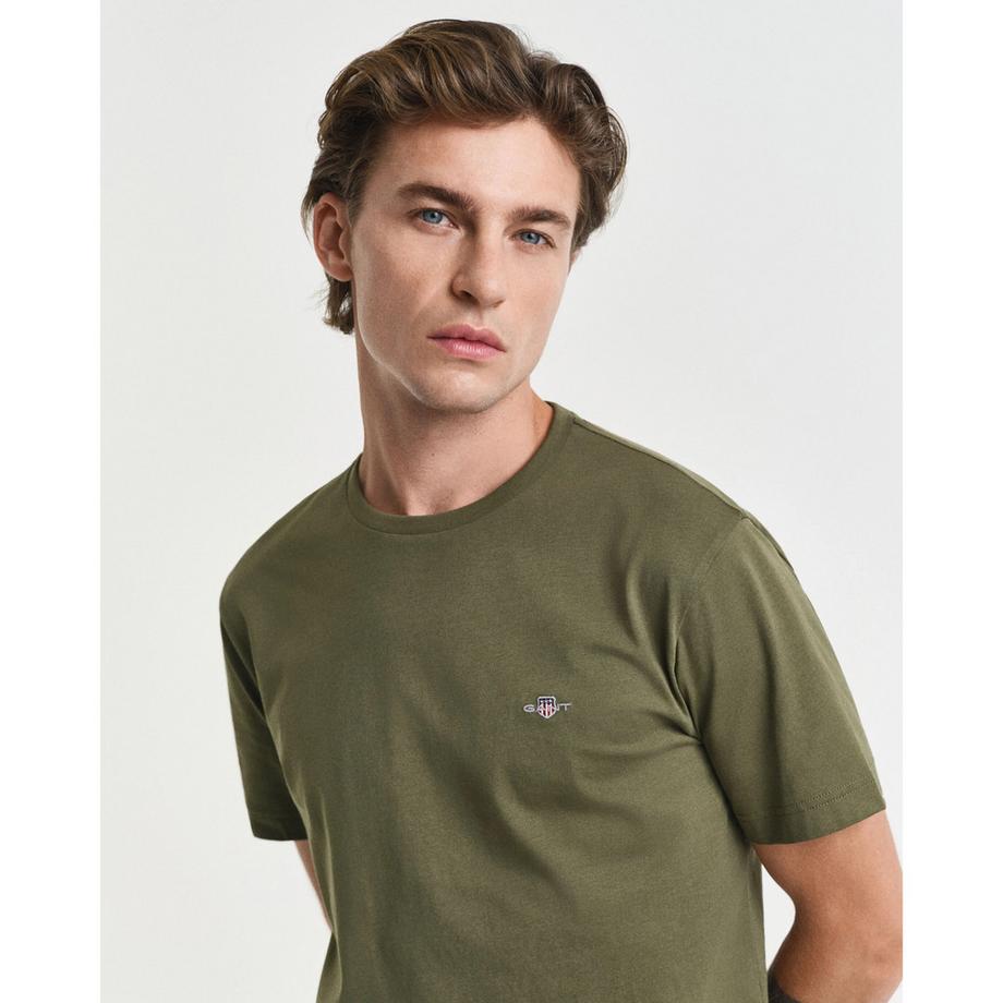GANT Reg Shield T-shirt Coupe Confortable 1 Pack  
