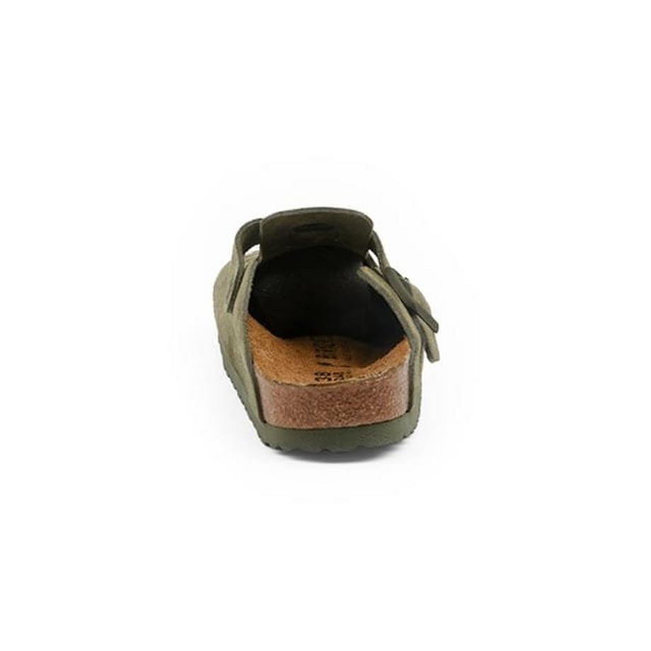 BIRKENSTOCK Boston Suede Leather Clogs  
