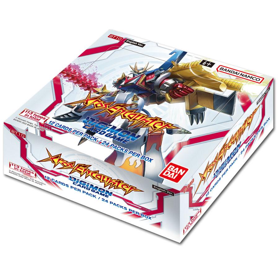 Bandai  XROS Encounter BT10 Booster Display - Digimon Card Game - EN 