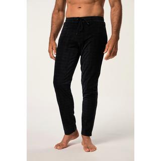 JP1880  Pantaloni del pigiama in micro pile a quadri con certificazione OEKO-TEX e cintura elastica 