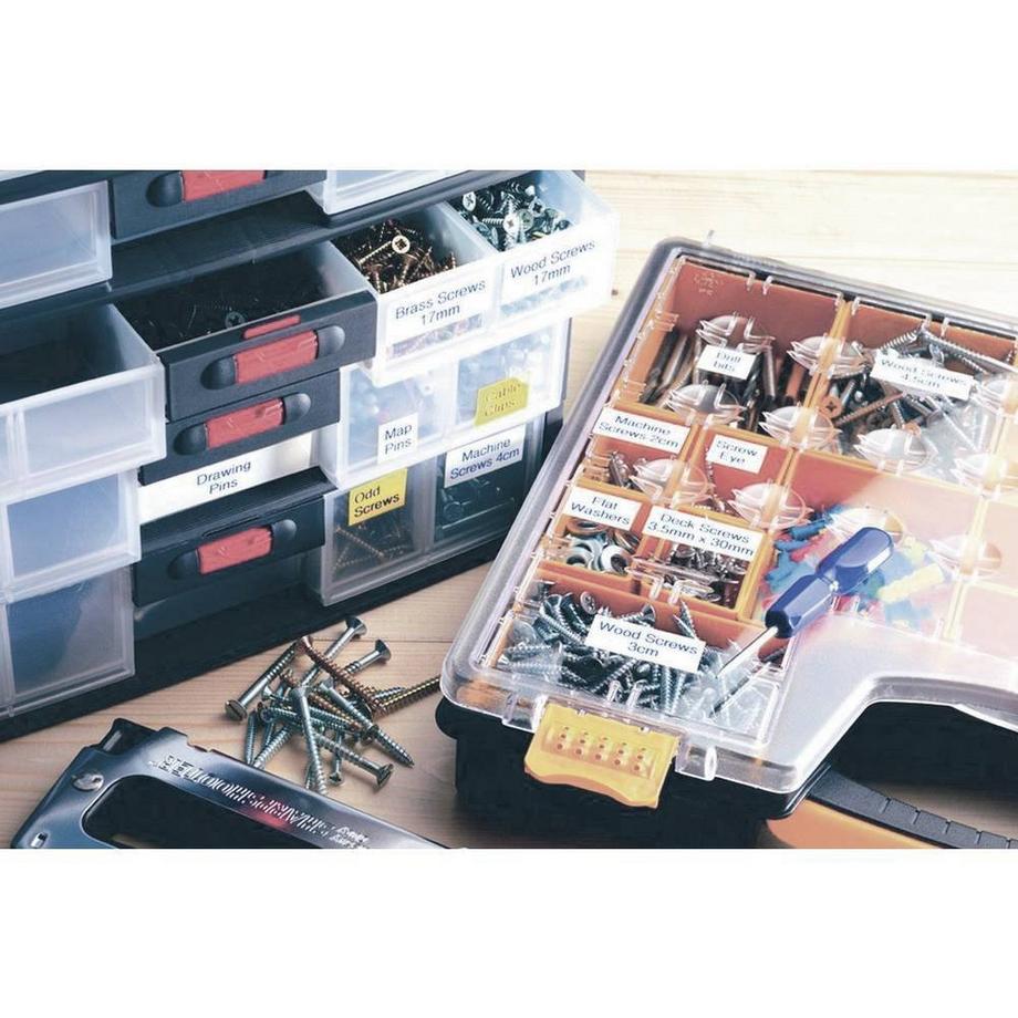 brother Bher TZE-Schriftbandkassette Signalfarbe laminiert  