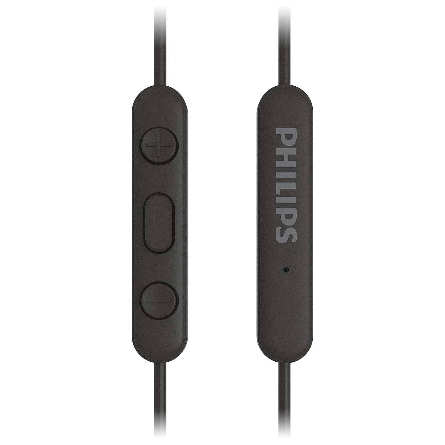PHILIPS  TAE5008BK Cuffie intrauricolari con microfono e telecomando. Connettore USB-C. Nero. 