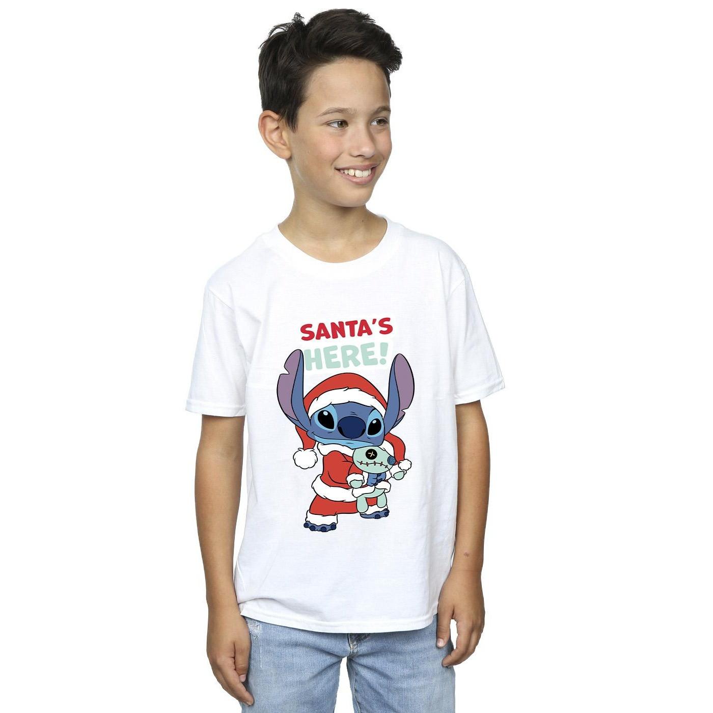 Disney  Tshirt SANTA'S HERE 