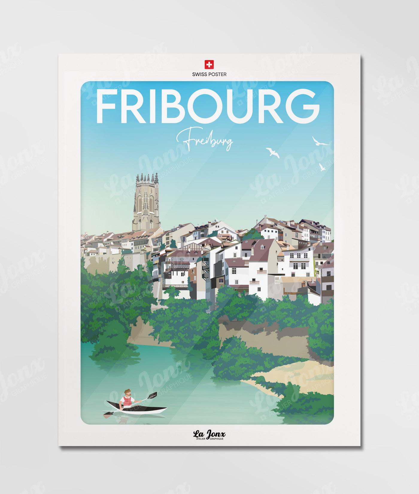 La-Jonx Affiche de Fribourg  