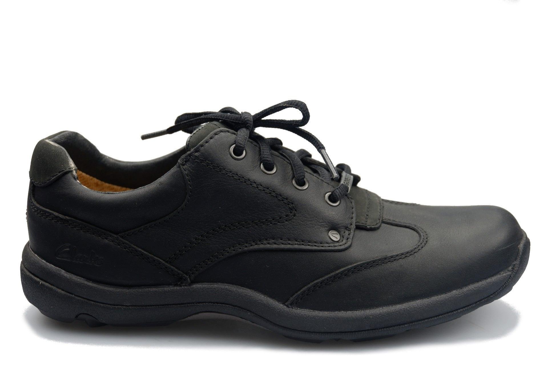 Image of Spy Step Gtx - Leder Schnürschuh Unisex Schwarz 41
