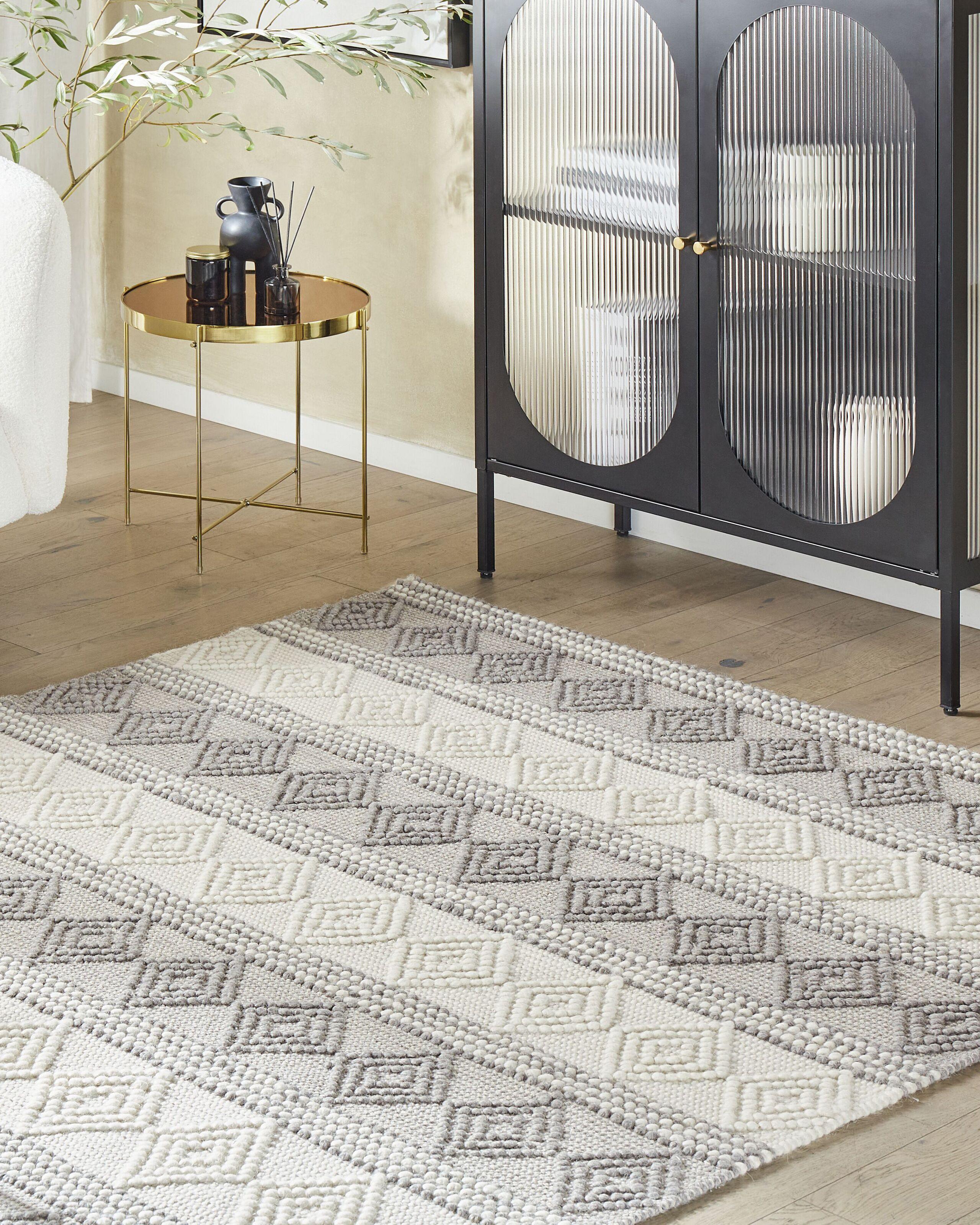 Beliani Tapis en Laine Boho BOZOVA  