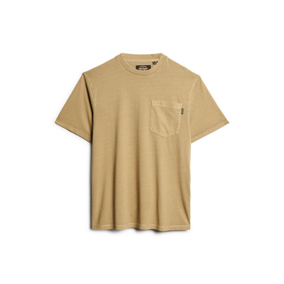 t-hirt mit tache und kontratnähten uperdry