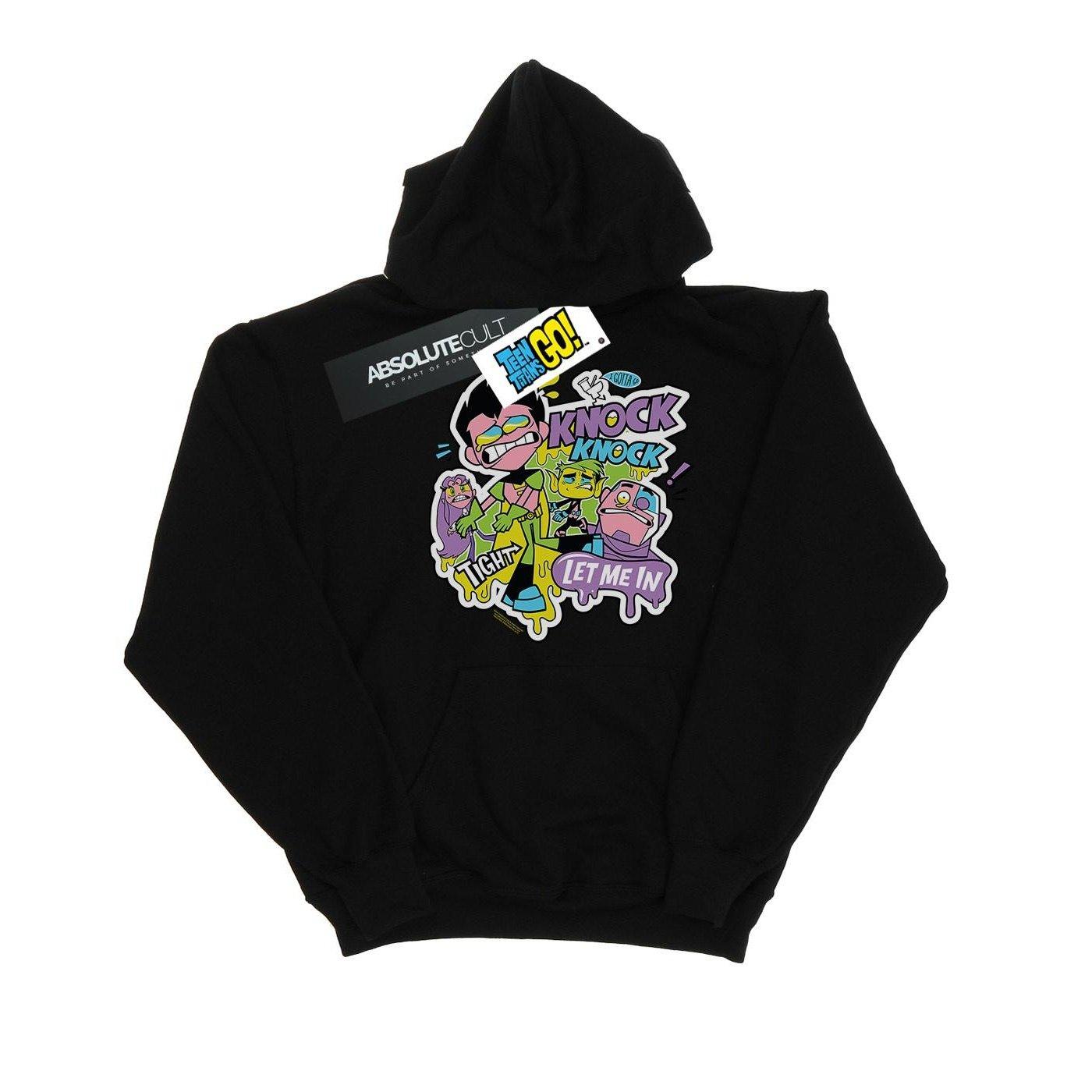 Image of Teen Titans Go Knock Knock Kapuzenpullover Mädchen Schwarz 152-158