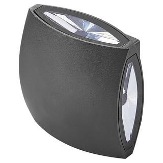 Beliani Lot de 2 appliques LED d'extérieur en Aluminium Moderne RAMAPO  