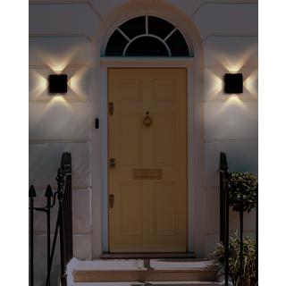 Beliani Lot de 2 appliques LED d'extérieur en Aluminium Moderne RAMAPO  