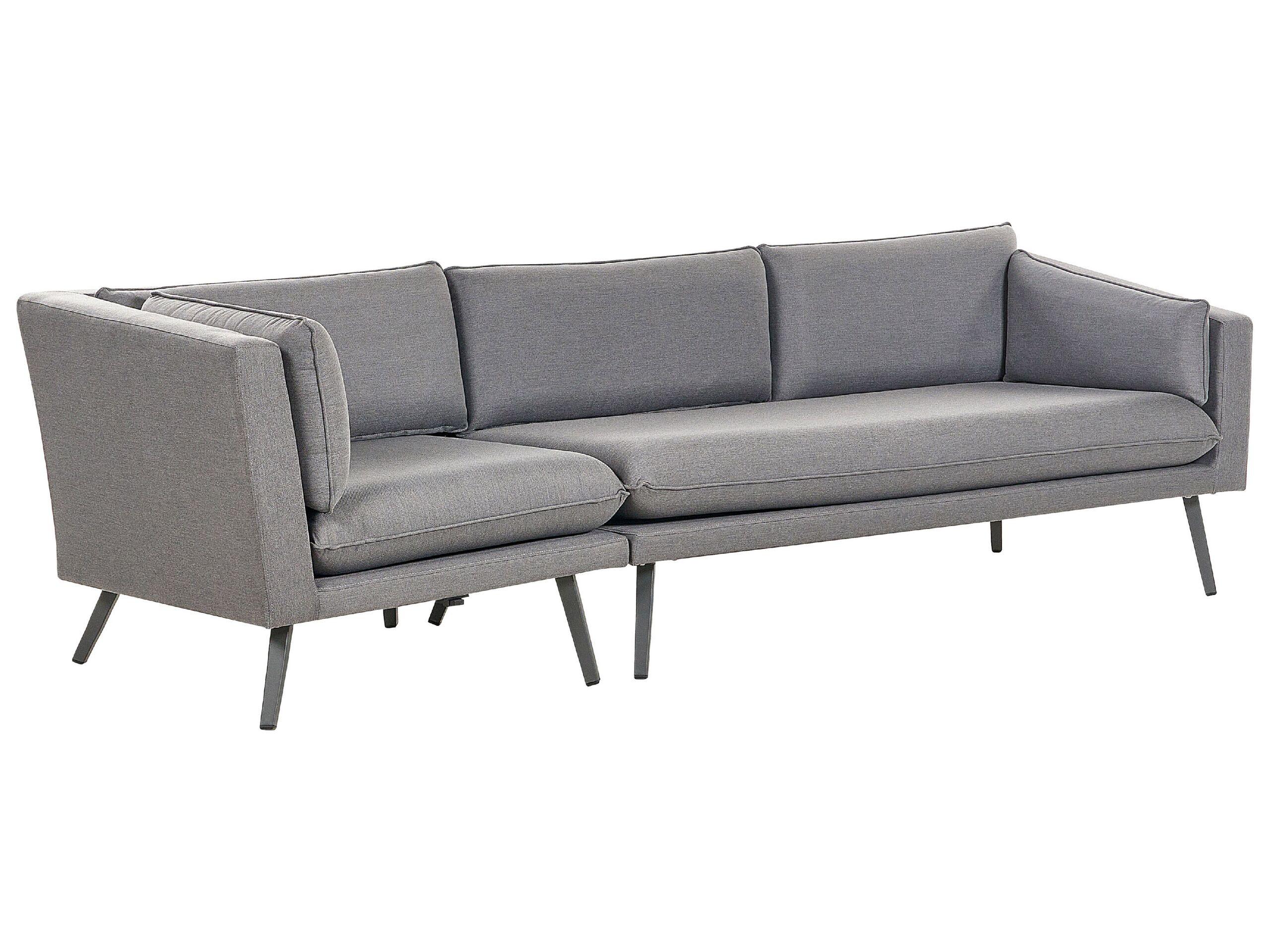 Beliani Ecksofa aus Polyester Modern LORETELLO  