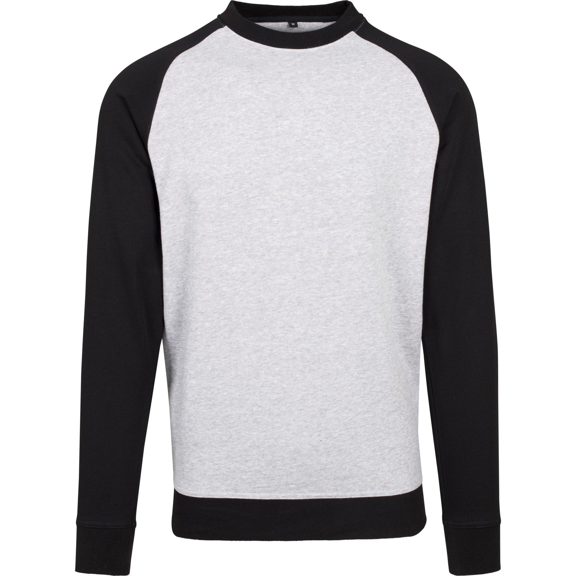 Image of Raglan Crew Neck Shirt Herren Grau XL
