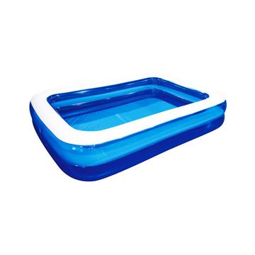 Familien Pool transparent-blau 262x175x51cm