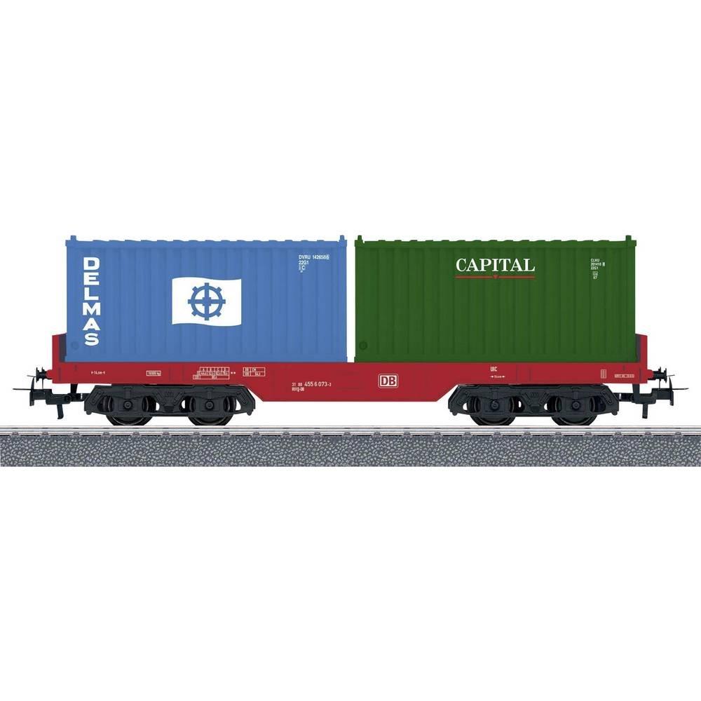 Image of H0 Containertragwagen der DB AG Multicolor