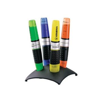 STABILO Tischset LUMINATOR 2-5mm  4-farbig ass.