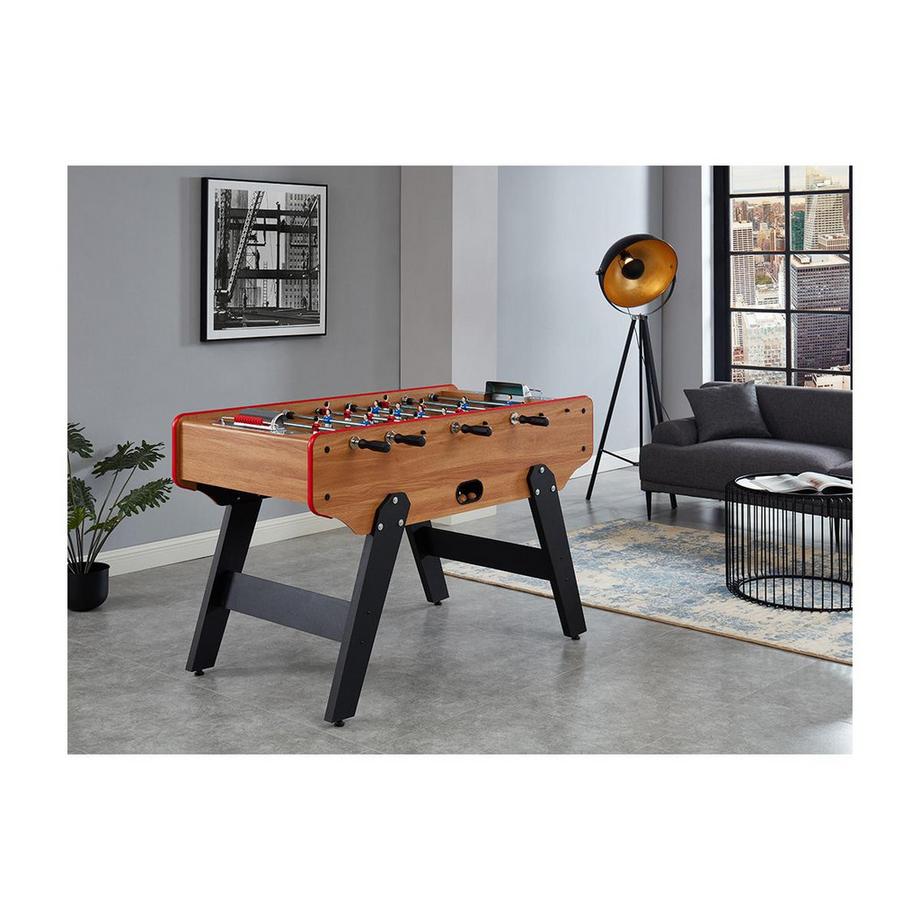 Vente-unique  Biliardino in MDF L1xP776*H96 Color Rovere PAULO 