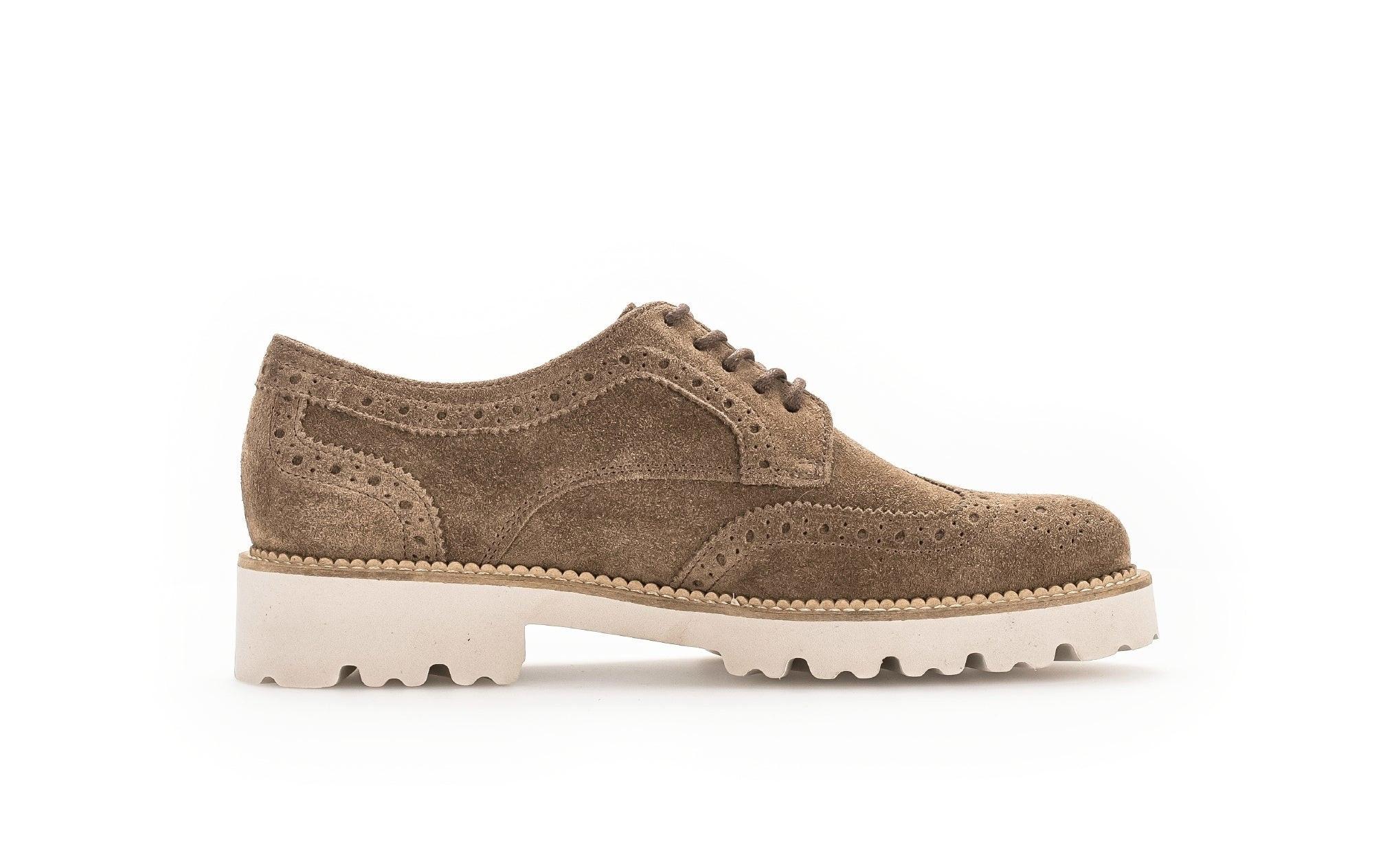 Image of - Wildleder Schnürschuh Unisex Braun 40