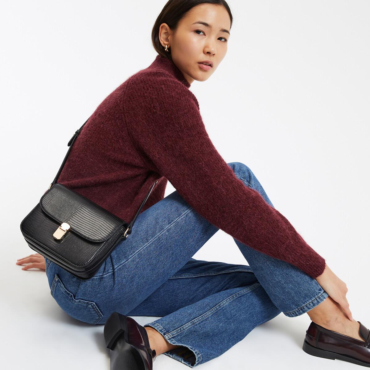 La Redoute Collections Handtasche Eidechsenprint  