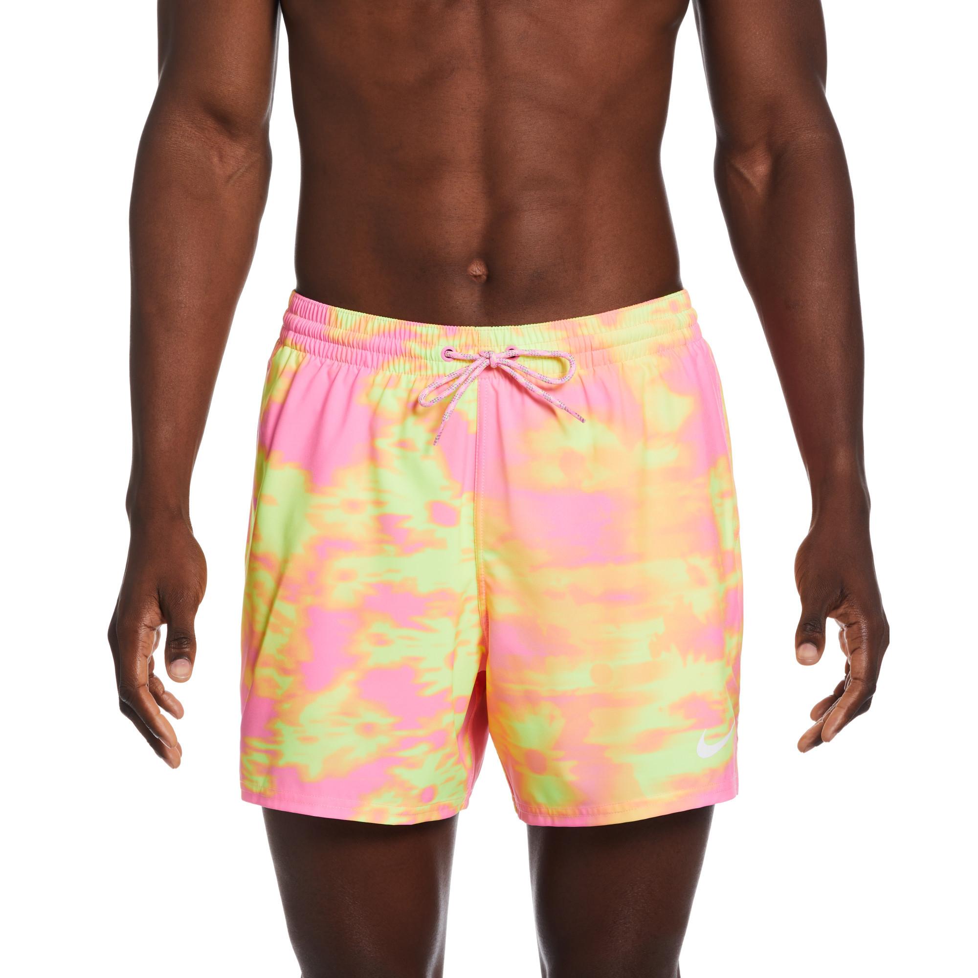 NIKE  FLORAL FADE 5" VOLLEY SHORT 