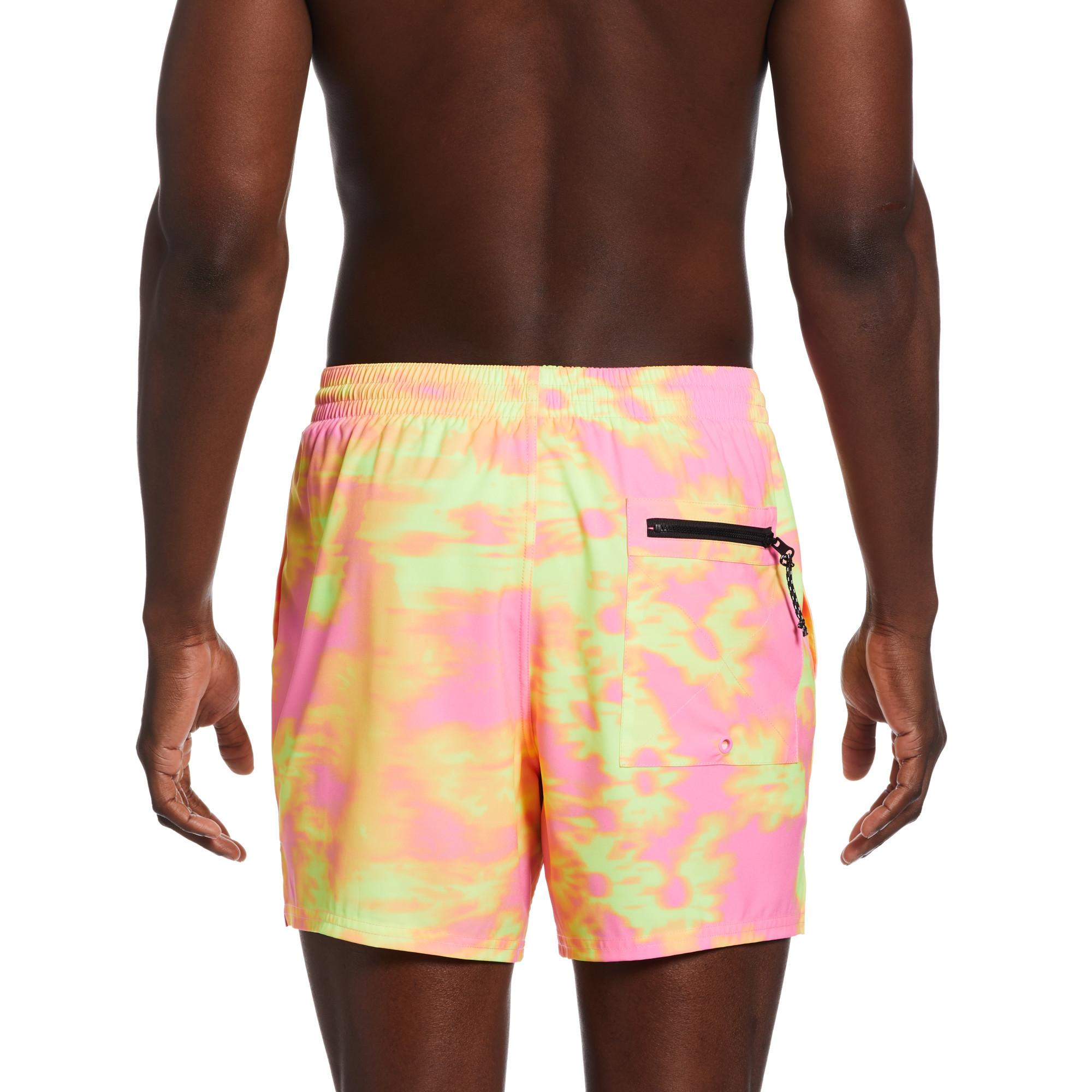 NIKE  FLORAL FADE 5" VOLLEY SHORT 