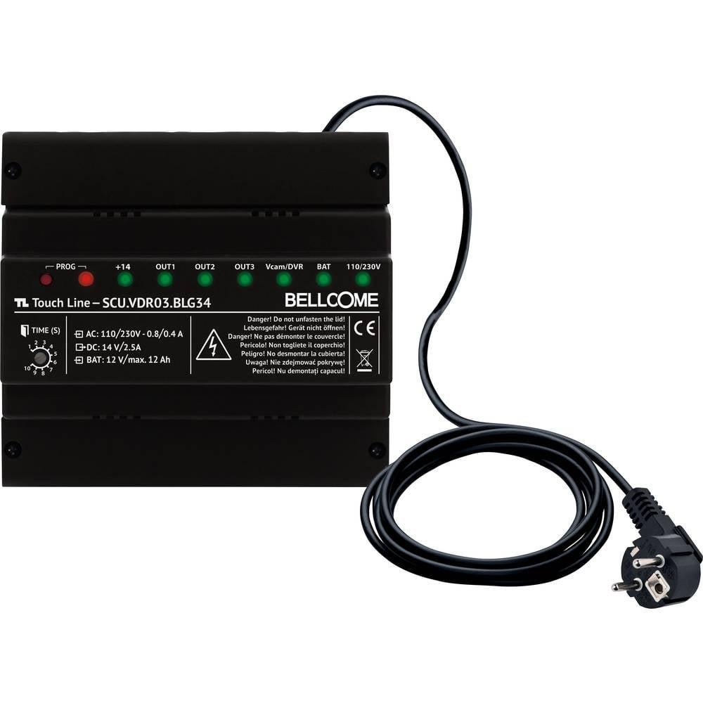 Image of Video-türsprechanlage Kabelgebunden Stromversorgungseinheit 2-3 Familienhaus Unisex