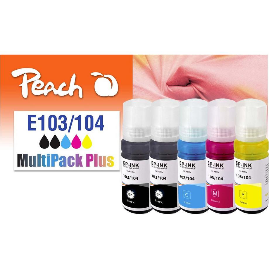 Peach  Encre Pêche Epson CISS Multi-Pack 