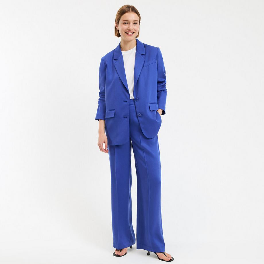 La Redoute Collections Gerade geschnittener Longblazer TENCEL™  