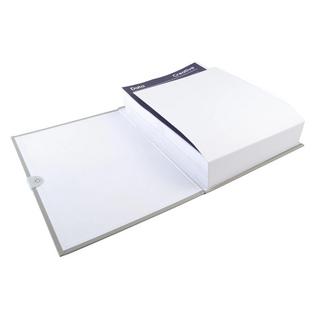 Exacompta Faldone con patella e dorso estensibile fino a 13cm chiusura con scratch, carta balacron - 24x32cm - x 10  