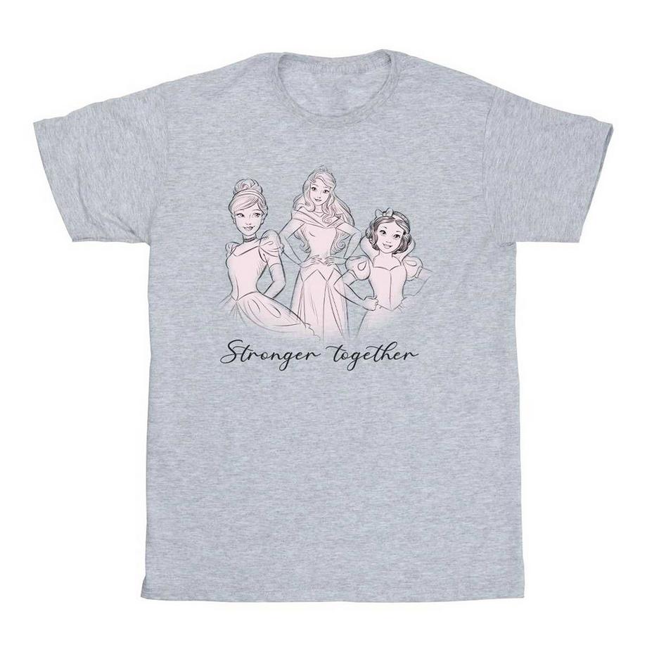 Tshirt PRINCESSES STRONGER TOGETHER
