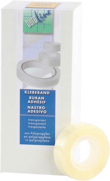 Image of Büroline Klebeband 15mmx33m 131254 Transparent, Reissfest Unisex 33M