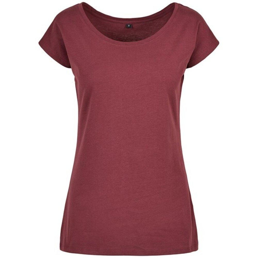 Image of Tshirt Weite Öffnung Damen Rot Bunt 5XL