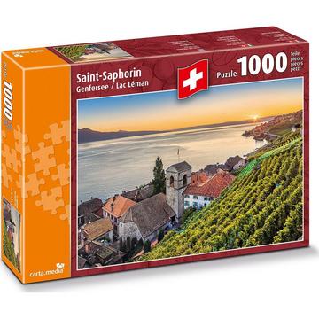Puzzle St.Saphorin am Genfersee