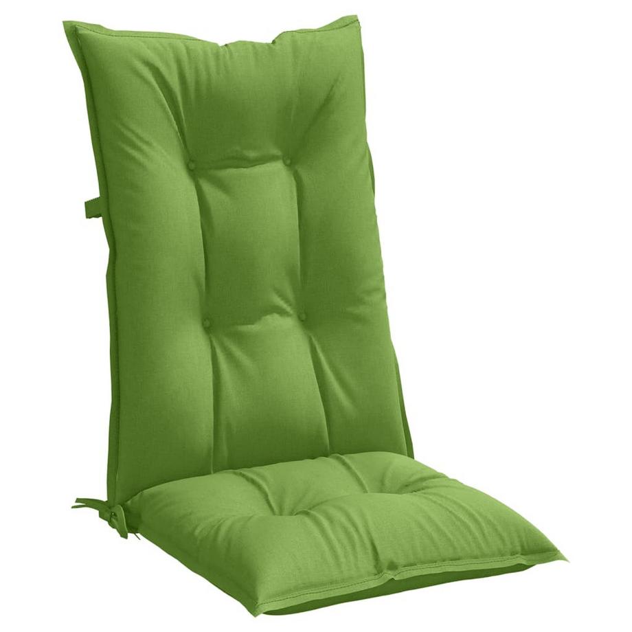 VidaXL cuscino per sedia con schienale alto Tessuto  