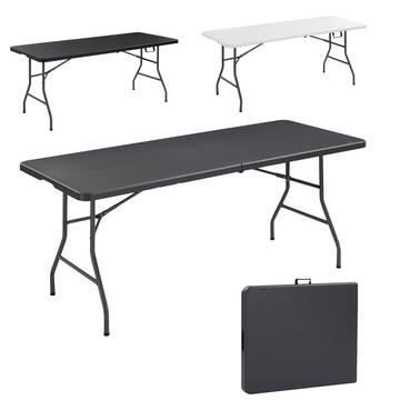 Table Pliante Table de Buffet Table Jardin Table à Manger Pliable