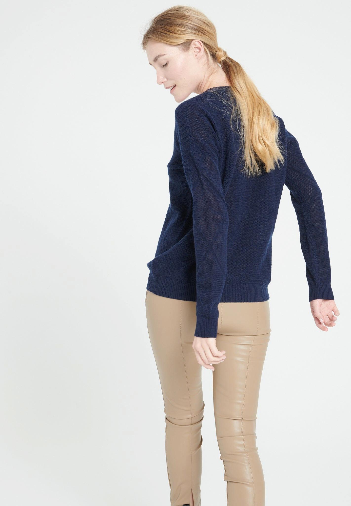 Studio Cashmere8  LILLY 31 Pullover mit V-Ausschnitt - 100% Kaschmir 