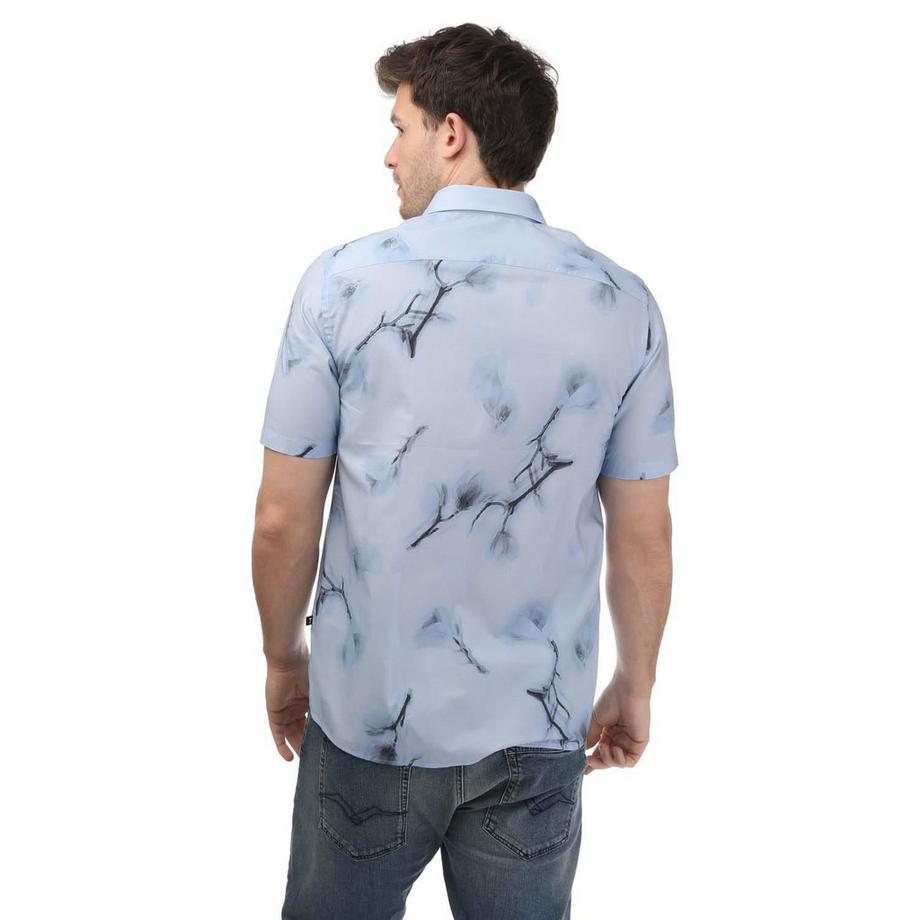 TED BAKER Lousho Blumen Kurzarmhemd  