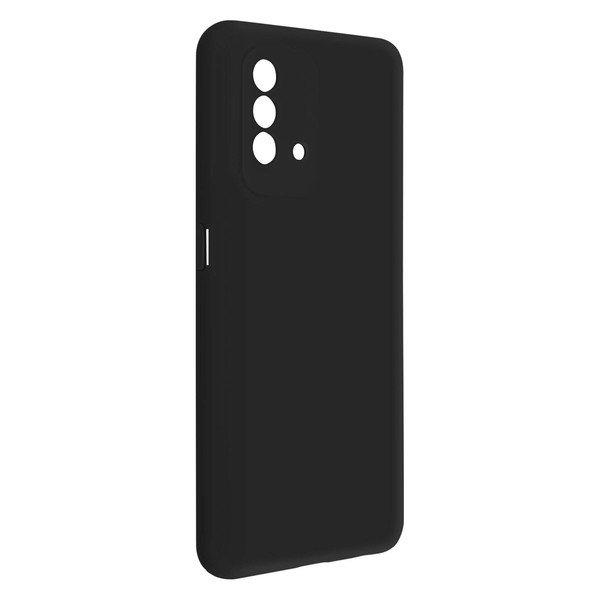 Avizar  Cover Oppo A74 Silicone Nera 