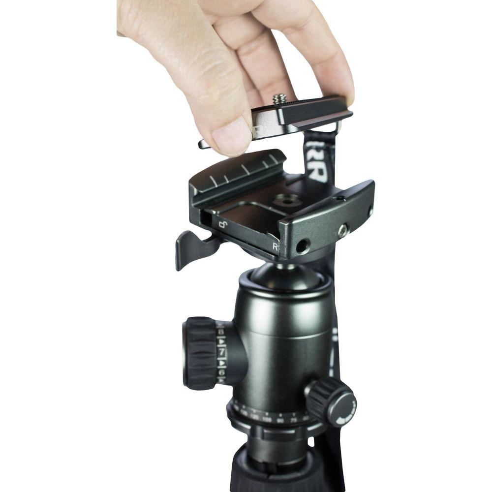 Dörr  Dörr HQ1650 treppiede Fotocamere digitali/film 3 gamba/gambe Nero, Metallico 