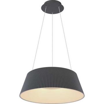 Lampe à suspension Crotone métal anthracite 1xLED