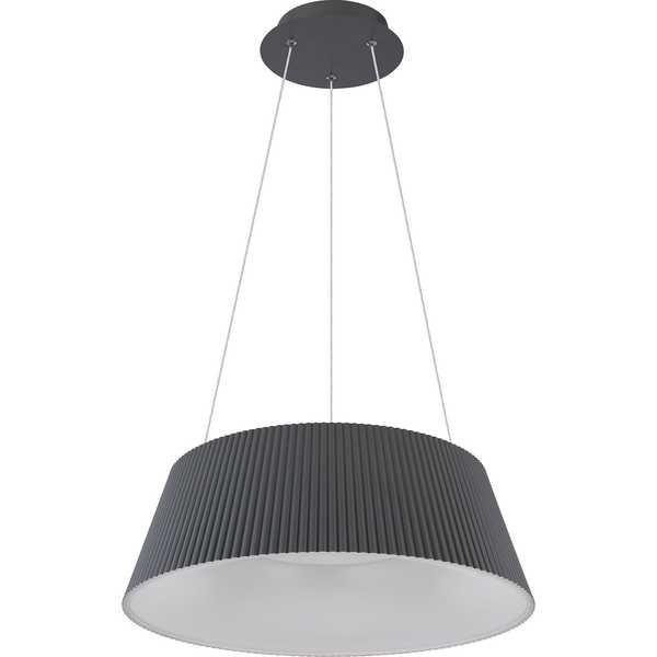 mutoni Lampada a sospensione Crotone in metallo antracite 1xLED  